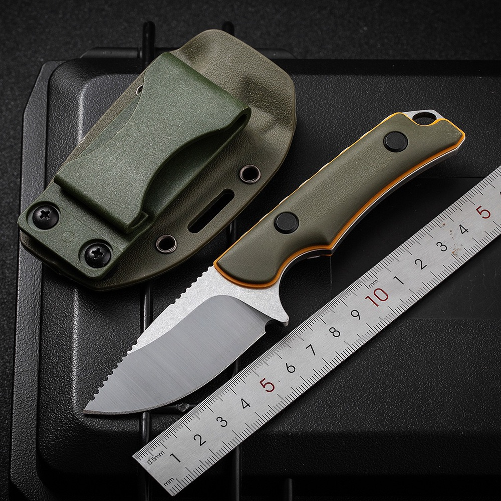Compact Fixed Blade Camping Knife with Sheath