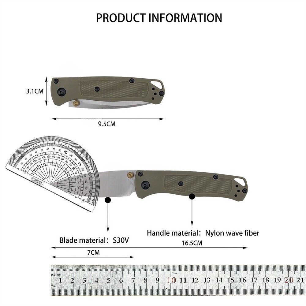 Folding Pocket Knife with Blade for Lightweight and Camping