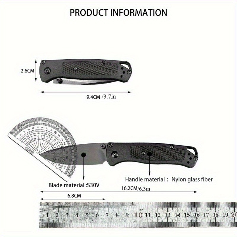 Folding Pocket Knife with Blade for Lightweight and Camping