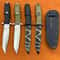 Desert Style Fixed Blade Outdoor Knife for Camping, Collection and Wilderness Gear