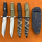 Desert Style Fixed Blade Outdoor Knife for Camping, Collection and Wilderness Gear