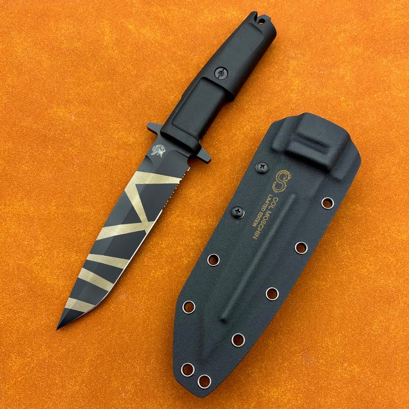Desert Style Fixed Blade Outdoor Knife for Camping, Collection and Wilderness Gear