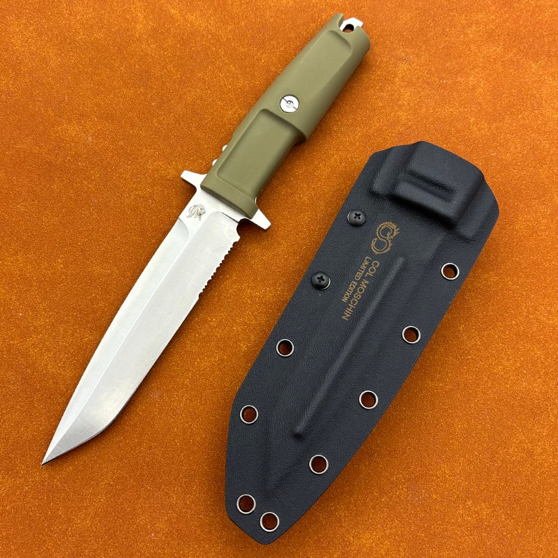 Desert Style Fixed Blade Outdoor Knife for Camping, Collection and Wilderness Gear