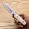 Fixed Blade Outdoor Knife with Mirror Polish Finish