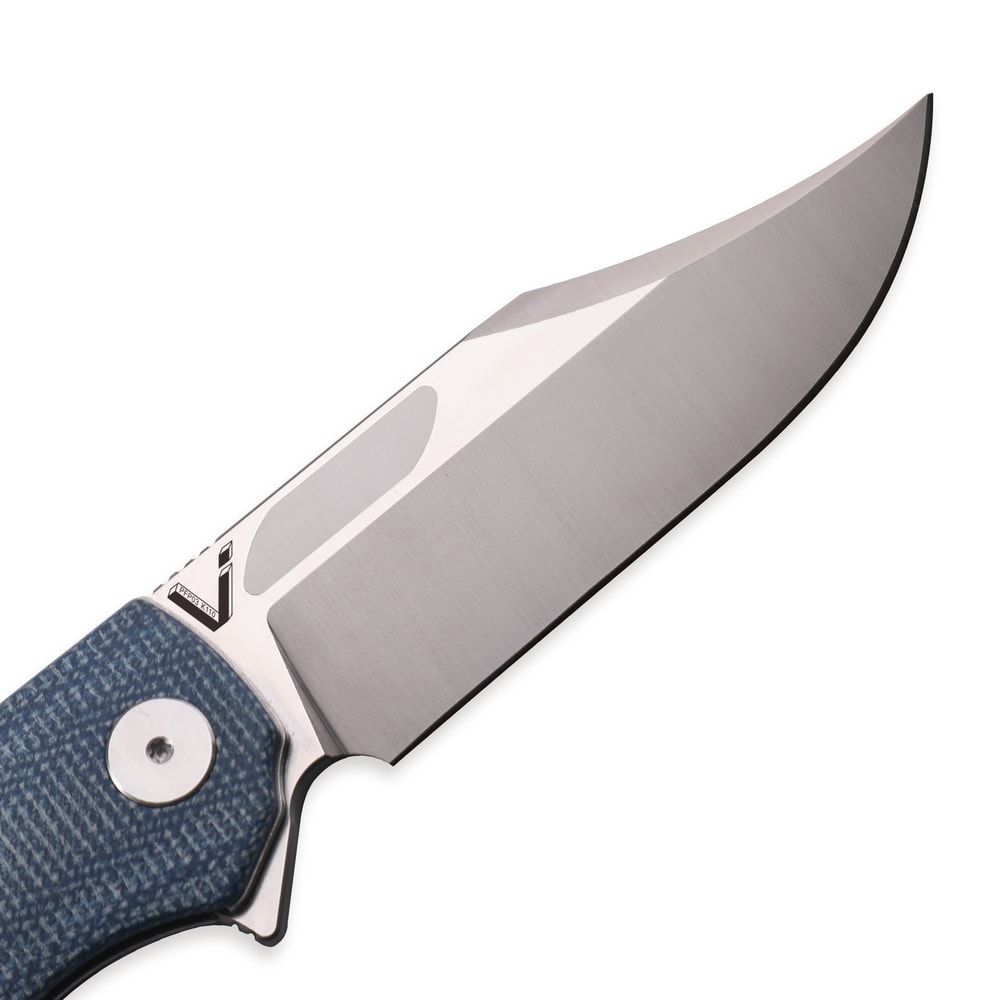 Petrified Fish Victor Pocket Knife With Steel Blade And Micarta Handle 3