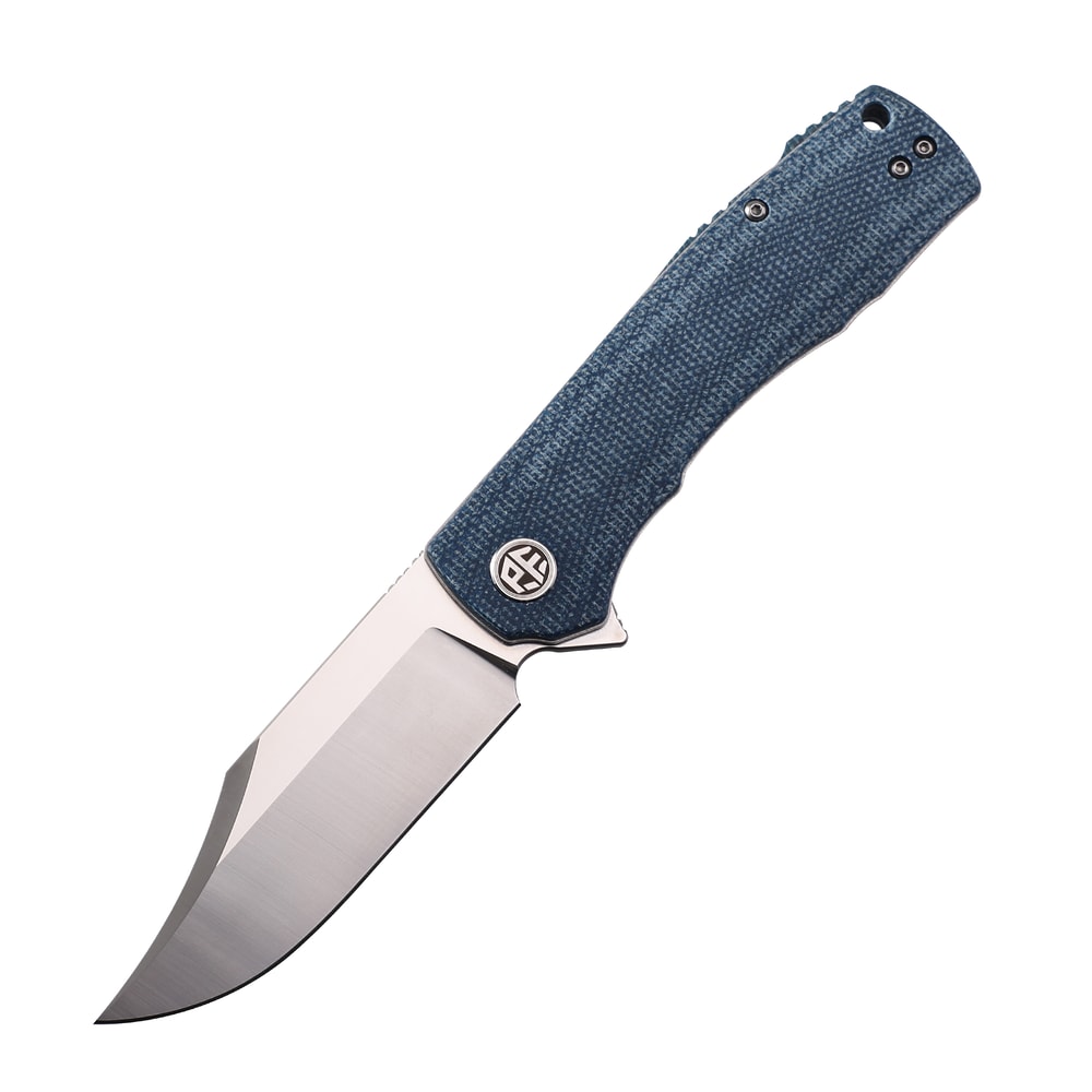 Petrified Fish Victor Pocket Knife With Steel Blade And Micarta Handle 5