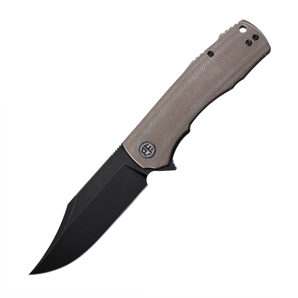 Petrified Fish Victor Pocket Knife With Steel Blade And Micarta Handle 8