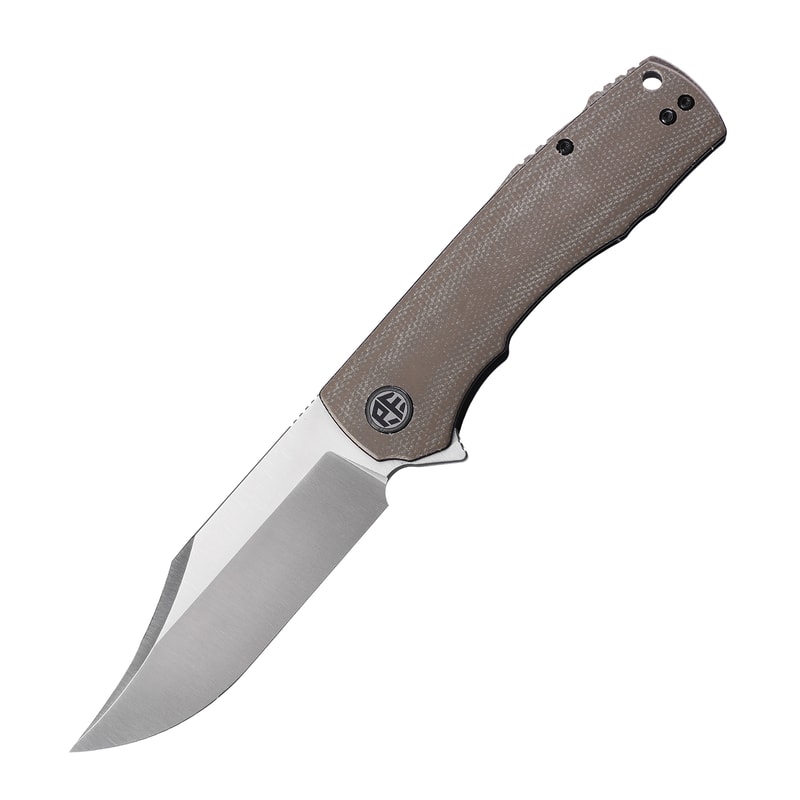 Petrified Fish Victor Pocket Knife With Steel Blade And Micarta Handle 9