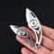 Titanium Mini Folding Knife Steel Keychain Tool
