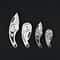 Titanium Mini Folding Knife Steel Keychain Tool