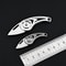 Titanium Mini Folding Knife Steel Keychain Tool