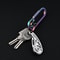 Titanium Mini Folding Knife Steel Keychain Tool
