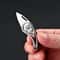 Titanium Mini Folding Knife Steel Keychain Tool