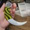 Practice Karambit Training Knife With Dull Edge Portable Claw Trainer 2