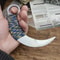 Practice Karambit Training Knife With Dull Edge Portable Claw Trainer 5