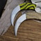 Practice Karambit Training Knife With Dull Edge Portable Claw Trainer 4