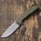 Petrified Fish Steel Folding Knife With Grip 1