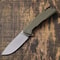 Petrified Fish Steel Folding Knife With Grip 1