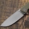 Petrified Fish Steel Folding Knife With Grip 3