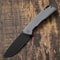Petrified Fish Steel Folding Knife With Grip 7