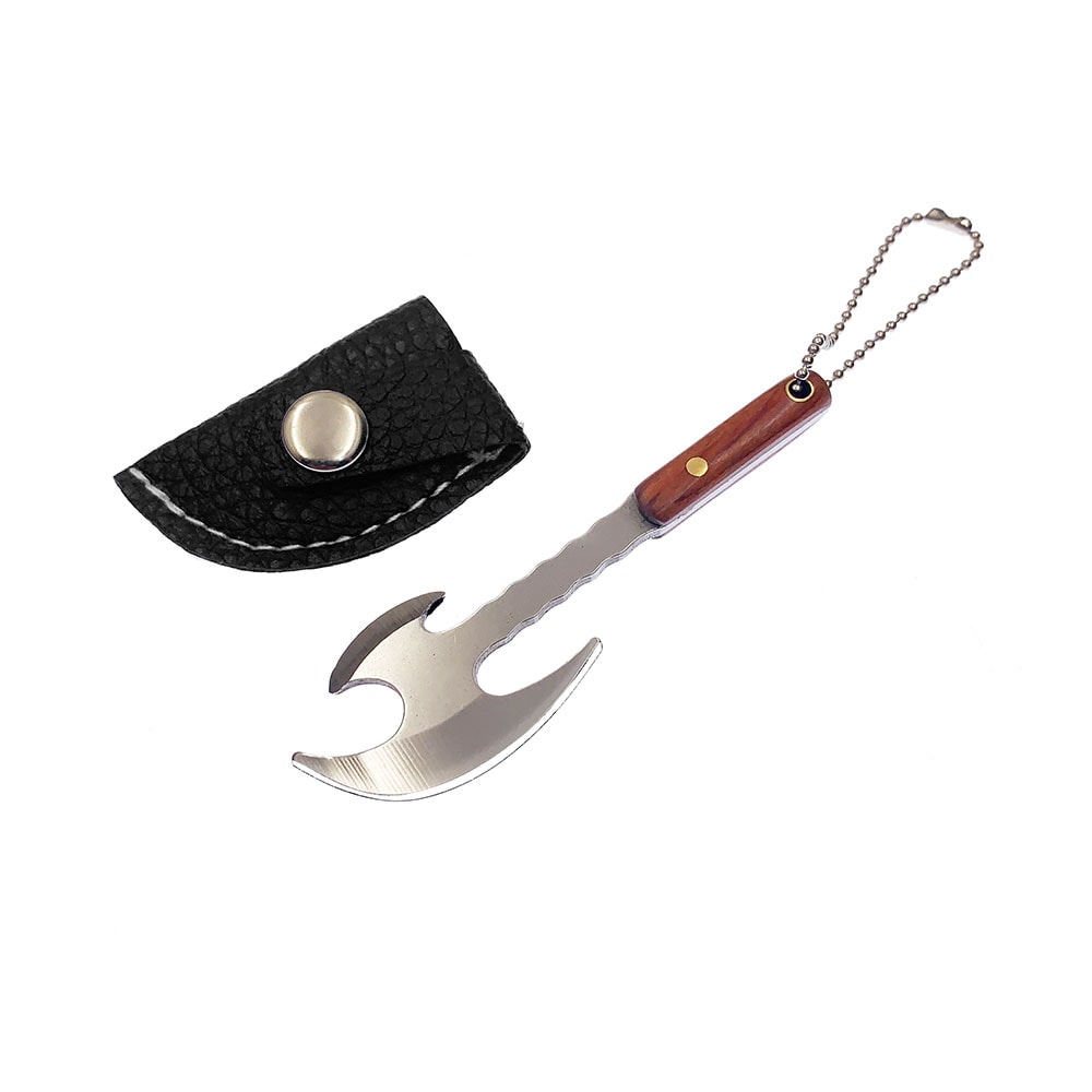 Mini Keychain Camping Axe Stainless Steel Utility Tool