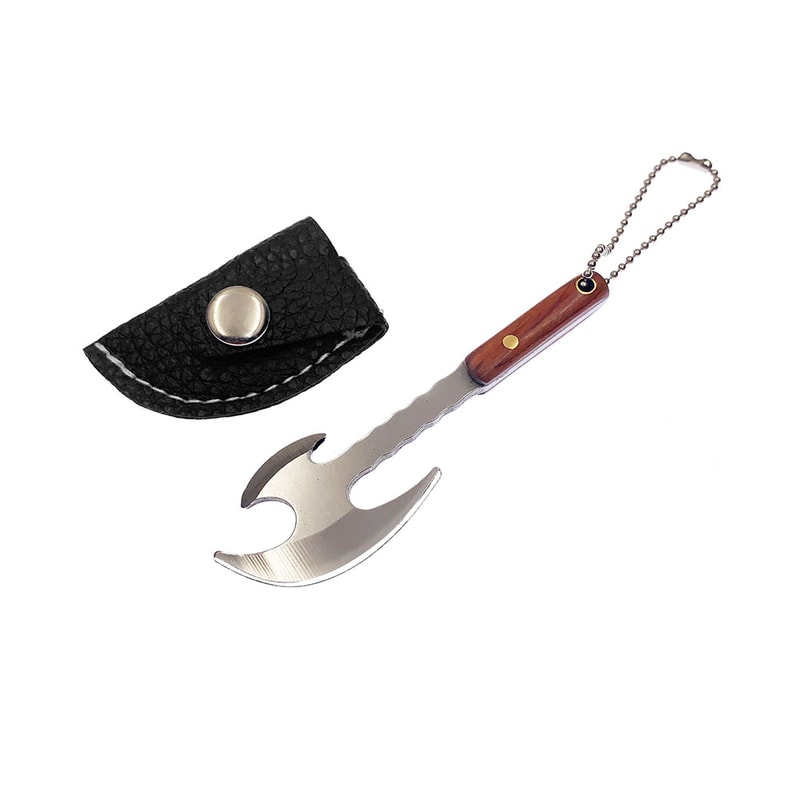 Mini Keychain Camping Axe Stainless Steel Utility Tool