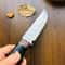 Handle Drop Point Camping Knife for Hunting and Outdoor Utility