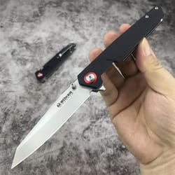 tanto folding knife with grip for camping and outdoor carry