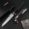 Tanto Folding Knife with Grip for Camping and Outdoor Carry