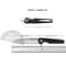 Tanto Folding Knife with Grip for Camping and Outdoor Carry