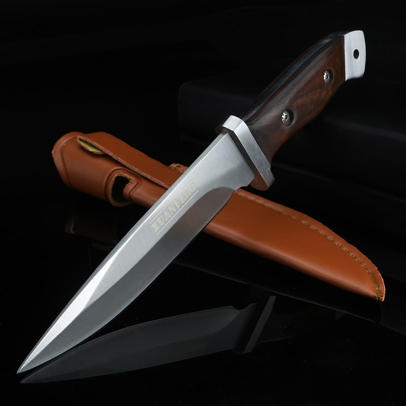 Heavy Duty Outdoor Survival Knife Fixed Blade Hunting & Camping Knife