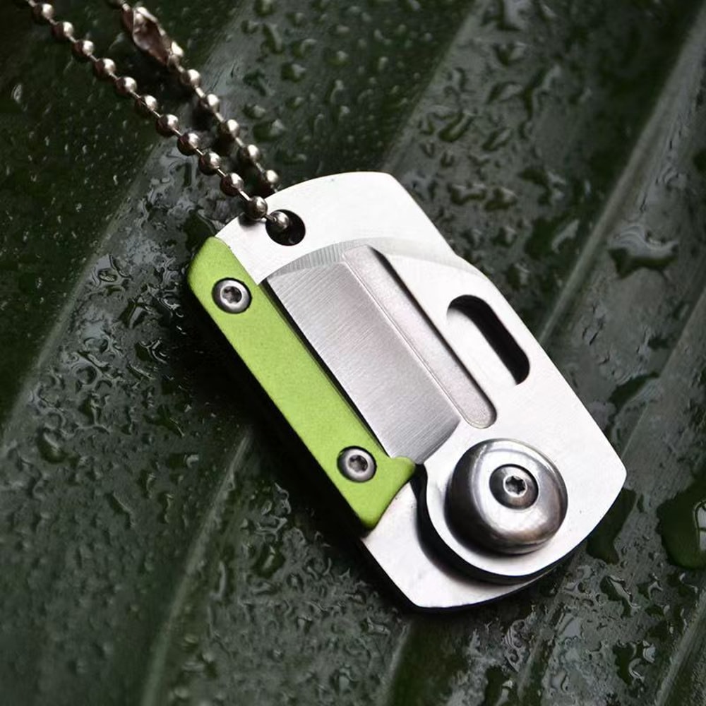 Premium Titanium Folding Knife Compact Outdoor & Self Defense Tool