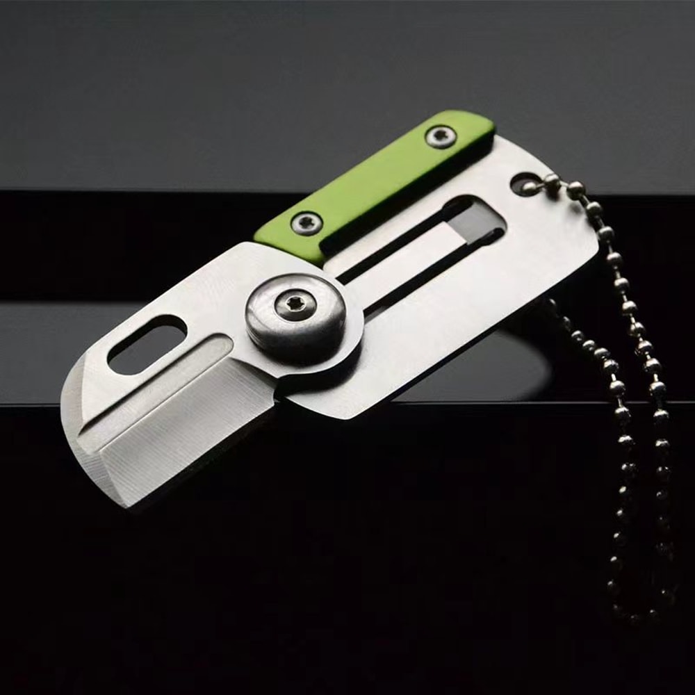 Premium Titanium Folding Knife Compact Outdoor & Self Defense Tool