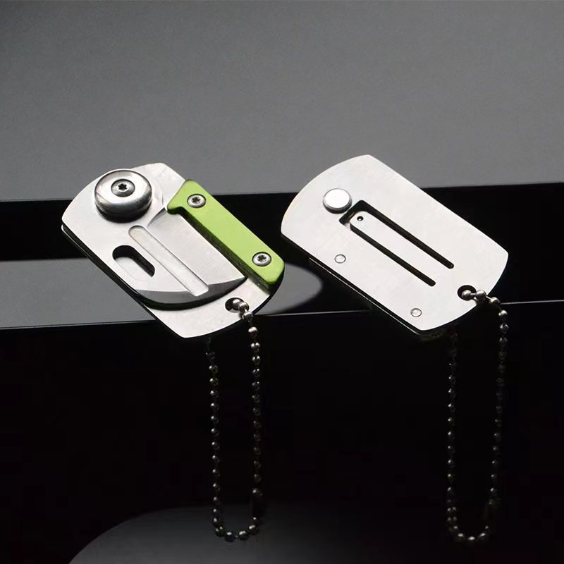 Premium Titanium Folding Knife Compact Outdoor & Self Defense Tool