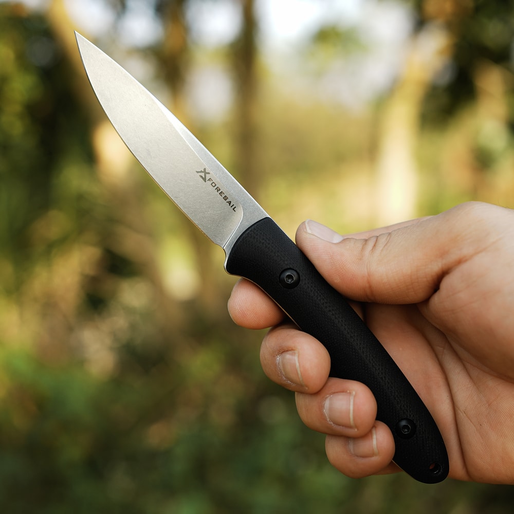 Premium Full Tang Tactical Knife Steel Knife For Outdoor Camping 0