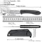 Premium Full Tang Tactical Knife Steel Knife For Outdoor Camping 3