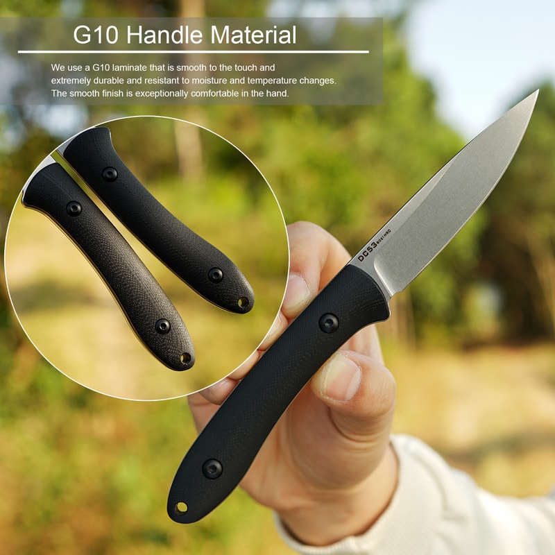 Premium Full Tang Tactical Knife Steel Knife For Outdoor Camping 4