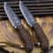 Fixed Blade Hunting Knife with Linen Handle for Outdoor Survival & Camping