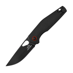 tactical folding knife steel pocket knife with micarta handle, camping & survival