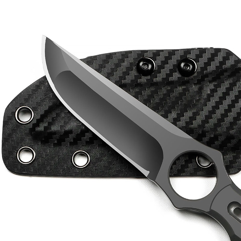 Premium Hunting & Survival Knife with Kydex Sheath