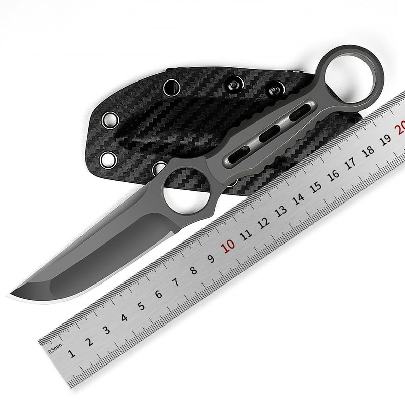 Premium Hunting & Survival Knife with Kydex Sheath