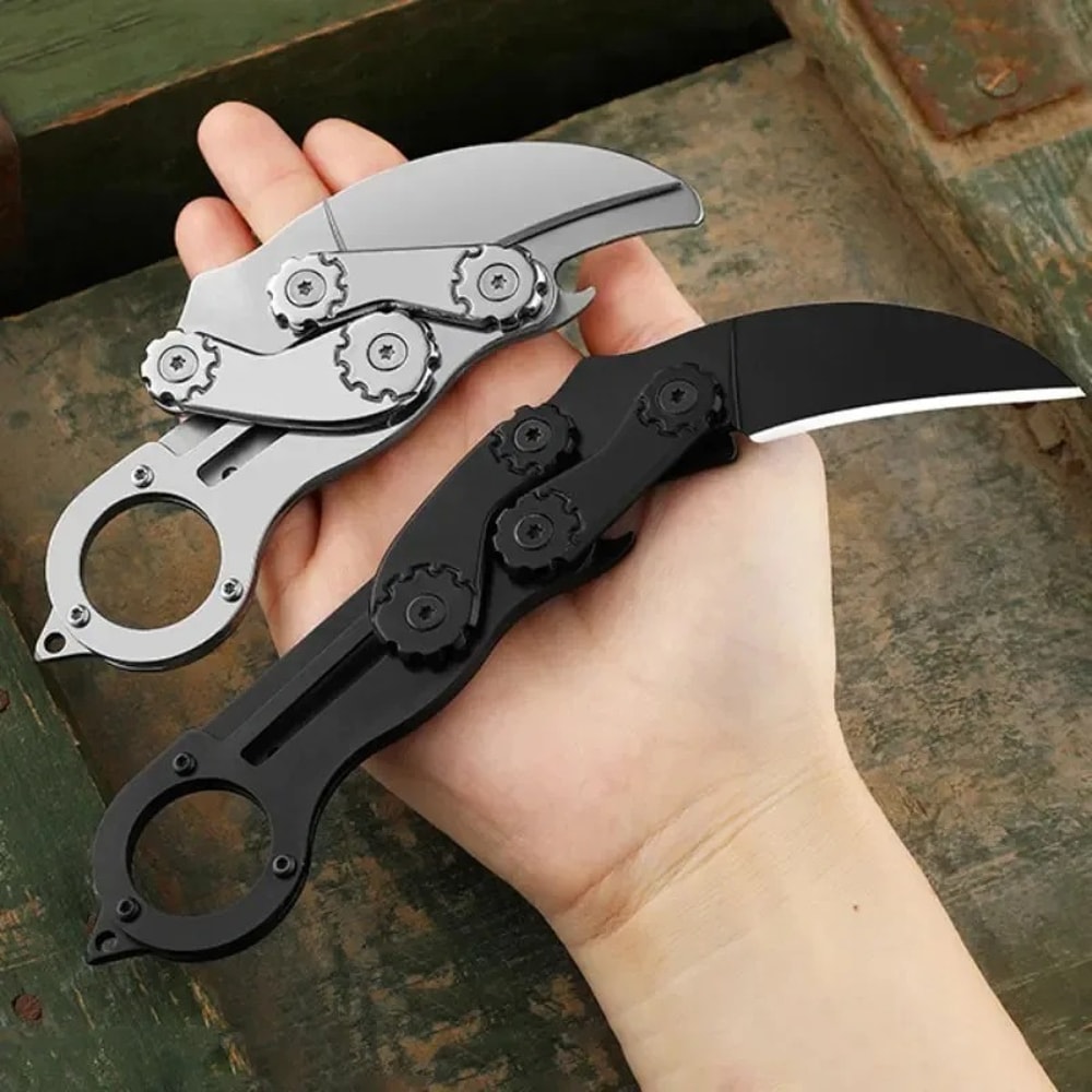 Tactical Outdoor Folding Knife Durable Pocket Knife For Survival Everyday Use 0