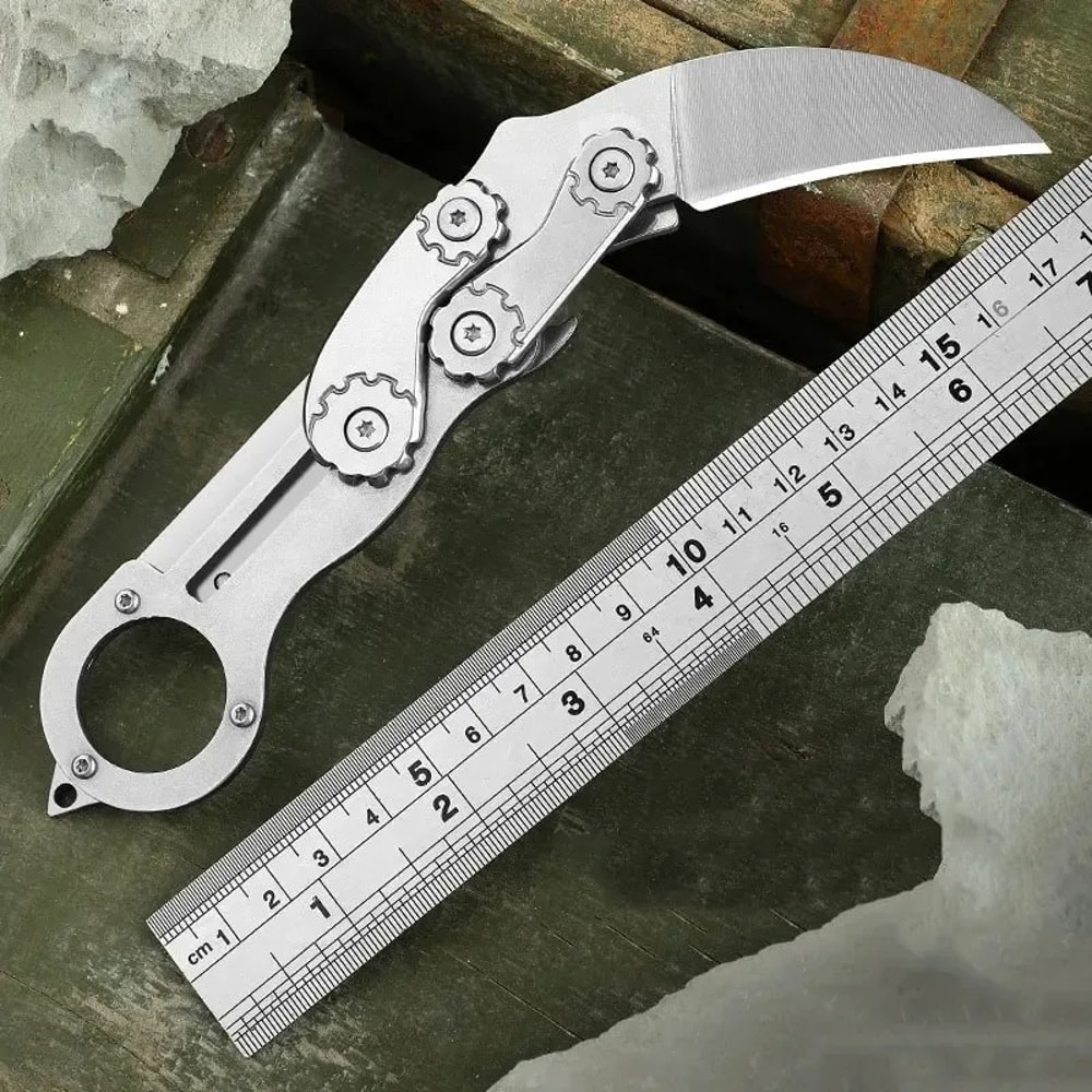 Tactical Outdoor Folding Knife Durable Pocket Knife For Survival Everyday Use 2