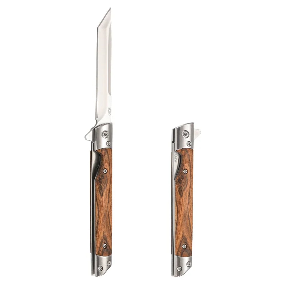 Premium Damascus Folding Knife Quick Open Outdoor Pocket Knife