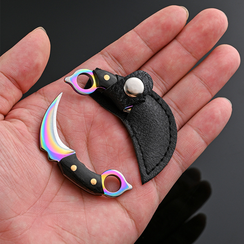 Swayboo Mini Pocket Knife Portable Stainless Steel Keychain Blade 6