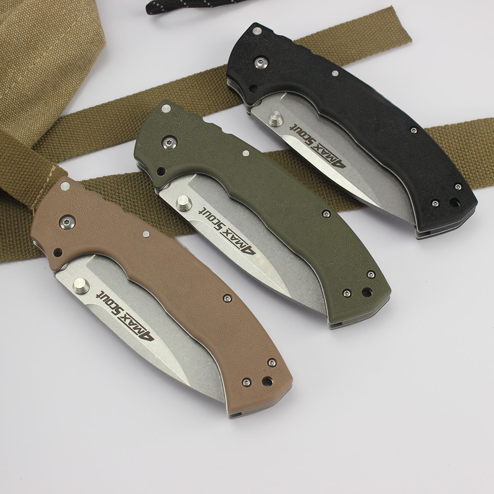 Folding Tactical Knife Steel Military Pocket Knife