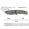 Provider Full Tang Survival Knife with Sheath Outdoor Hunting Knife