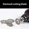 Diamond Cutting Disc Set for Dremel Rotary Tools Mini Saw Blade Cut Off Wheel Kit