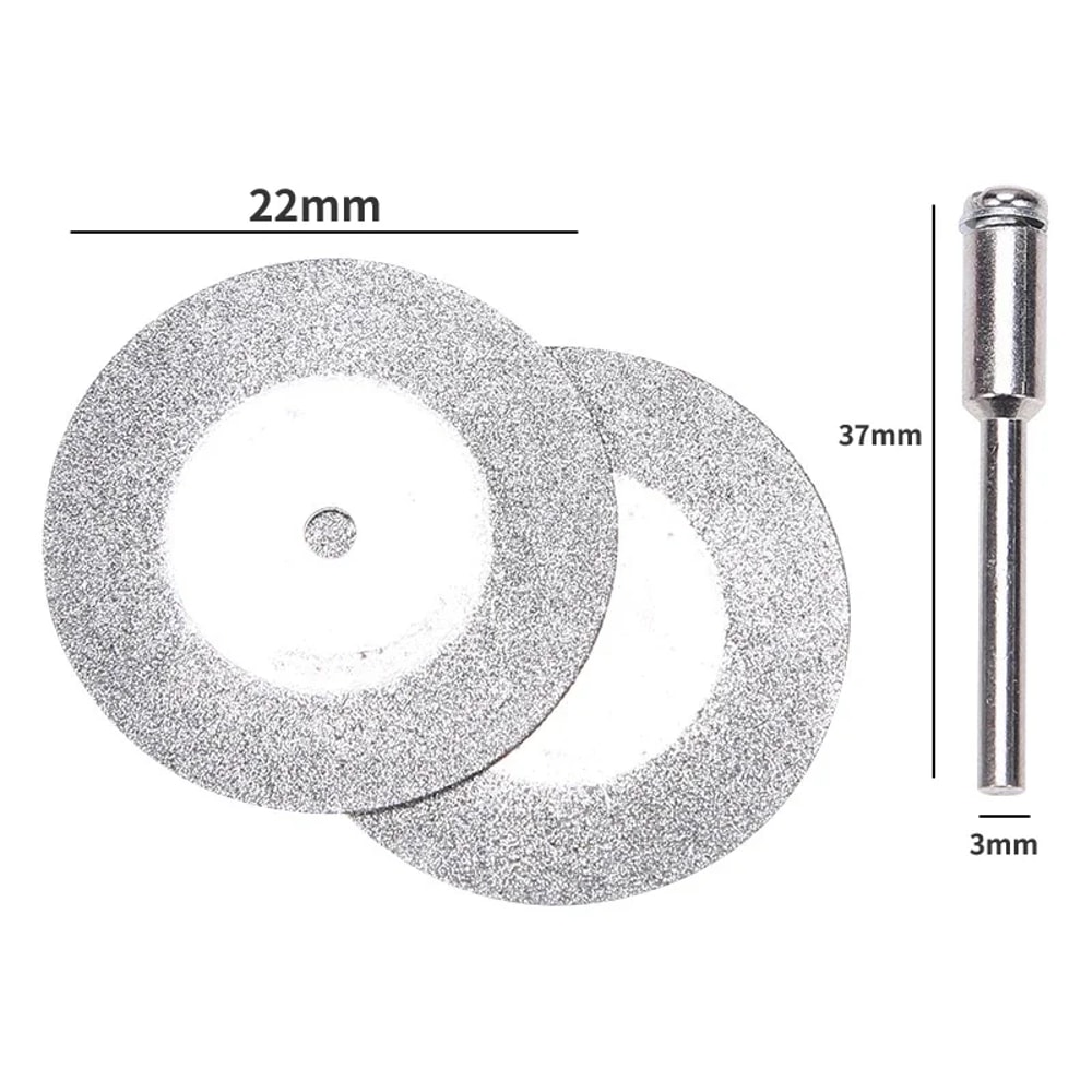 Diamond Cutting Disc Set for Dremel Rotary Tools Mini Saw Blade Cut Off Wheel Kit
