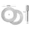 Diamond Cutting Disc Set for Dremel Rotary Tools Mini Saw Blade Cut Off Wheel Kit